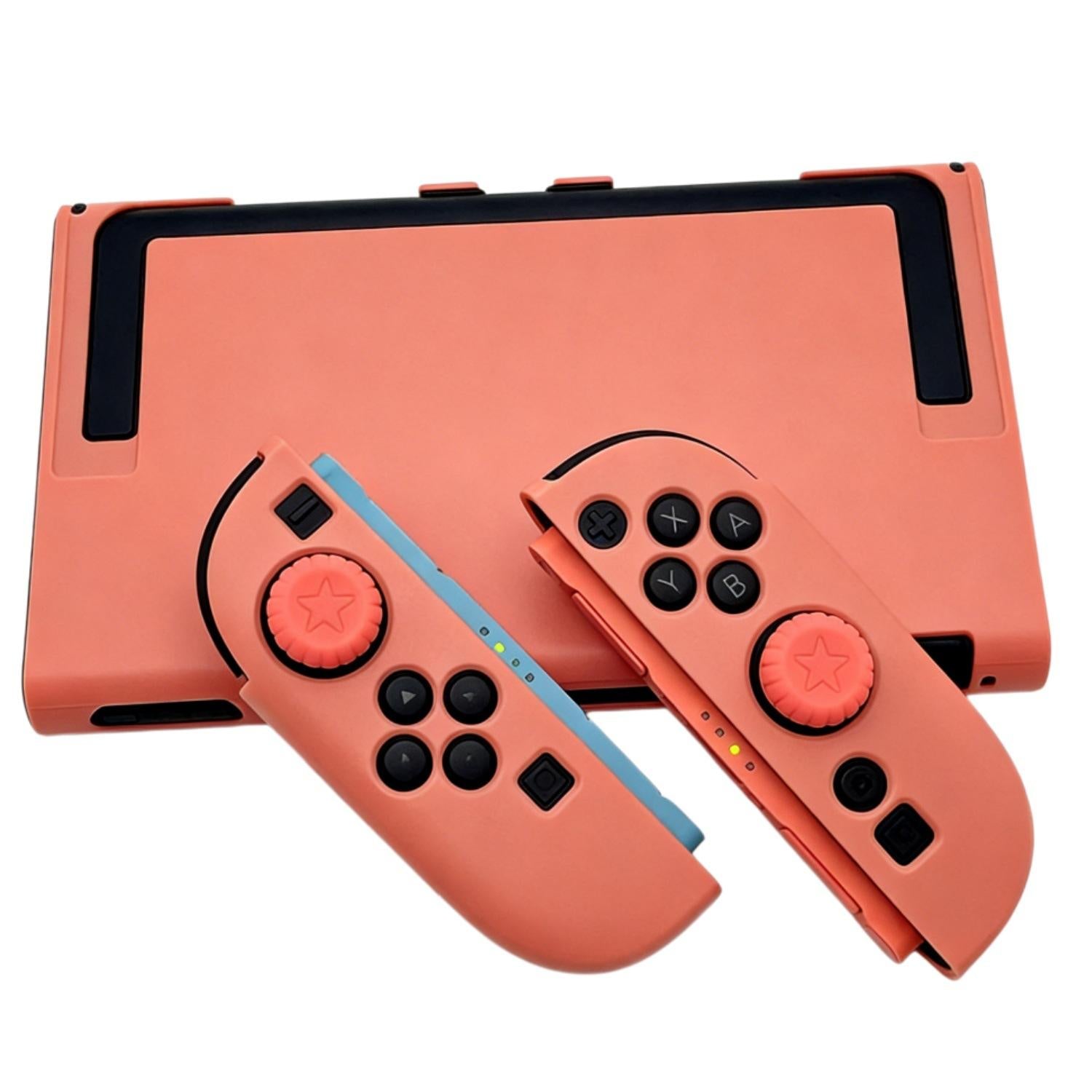Matte Case + Silicone Grip Bundle Compatible with Nintendo Switch 2 — 360° Protection Set