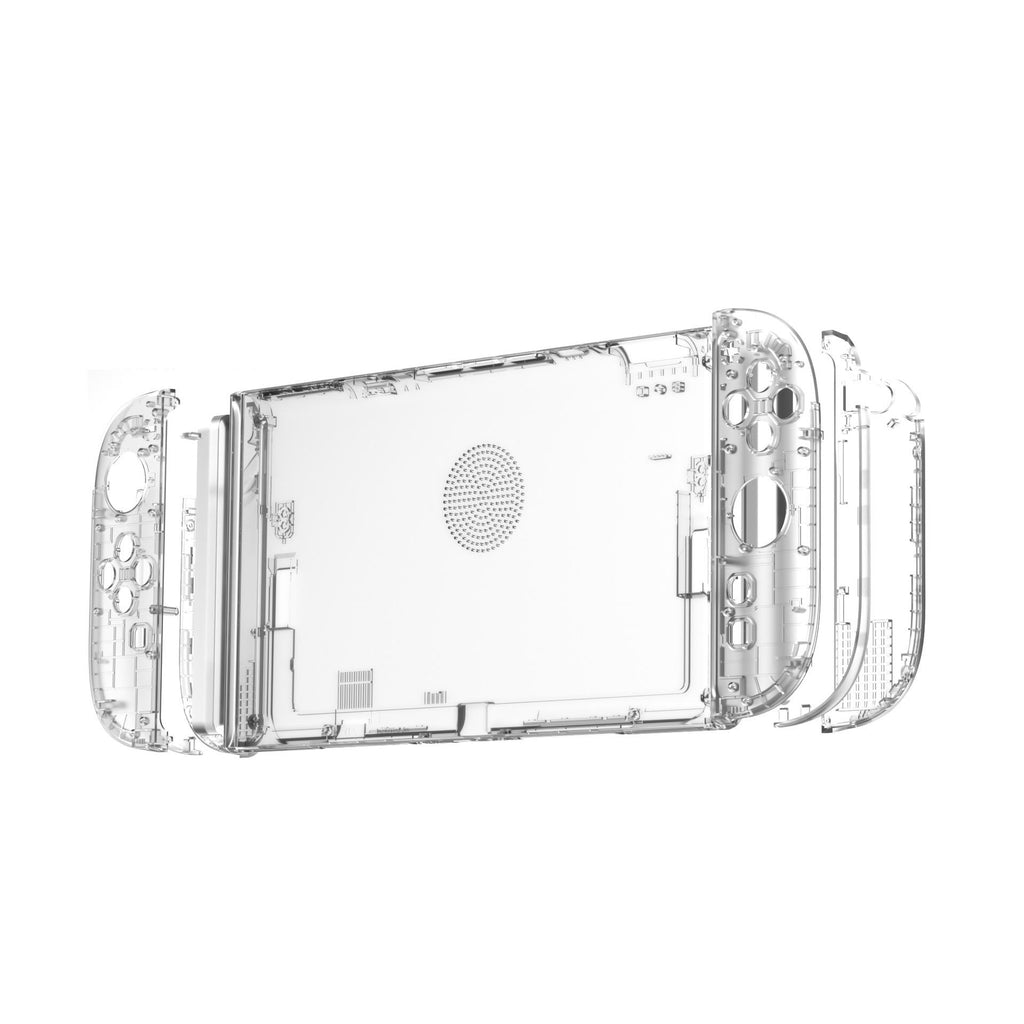 Colorful Hard PC Protective Case Shell Compatible with Steam Deck OLED — Built-in Kickstand, Shockproof, Ergonomic Grip