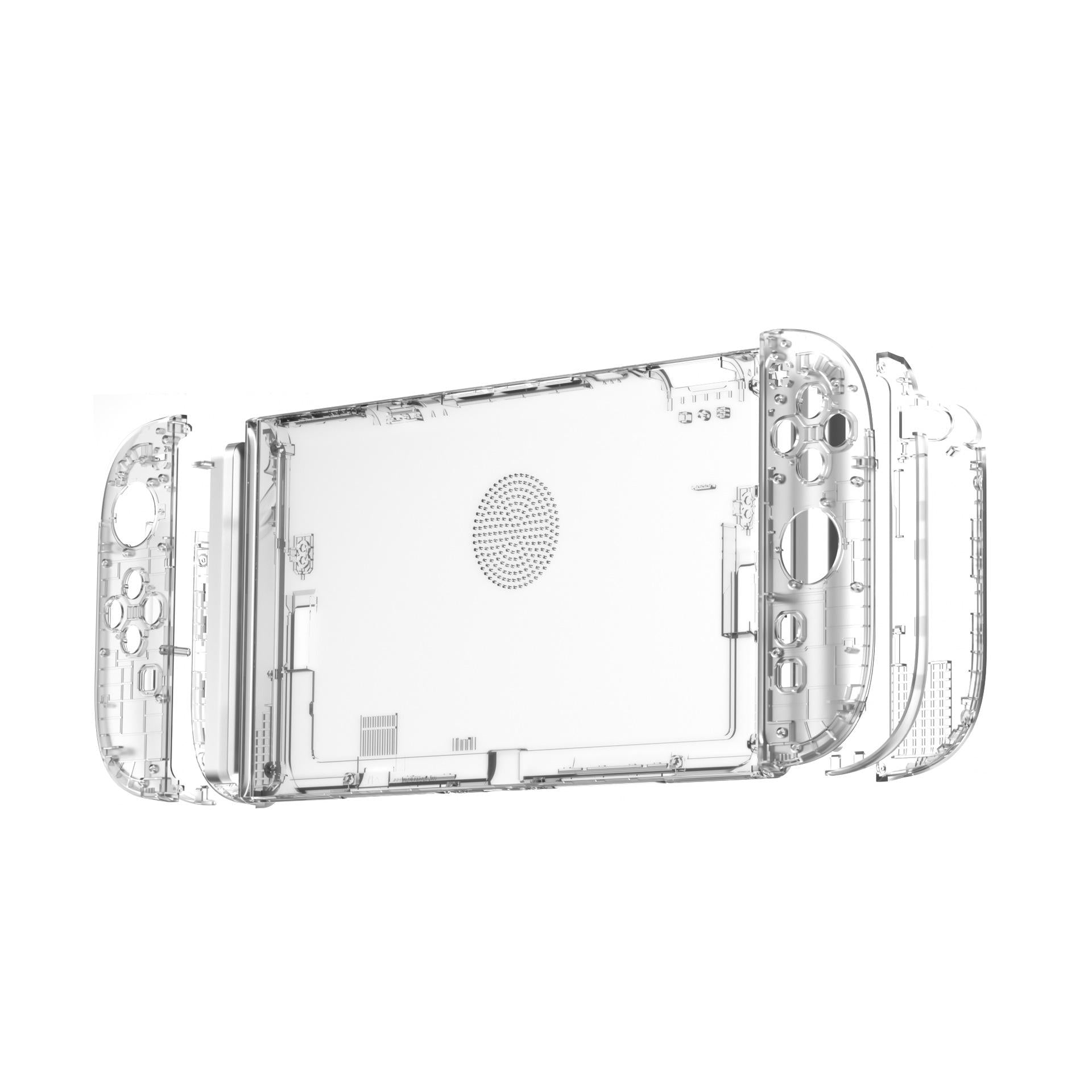 Colorful Hard PC Protective Case Shell Compatible with Steam Deck OLED — Built-in Kickstand, Shockproof, Ergonomic Grip