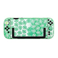 Leaf Pattern Controller Storage Carry Bag Compatible with Nintendo Switch 2 — Full Protection Set, Hard Shell