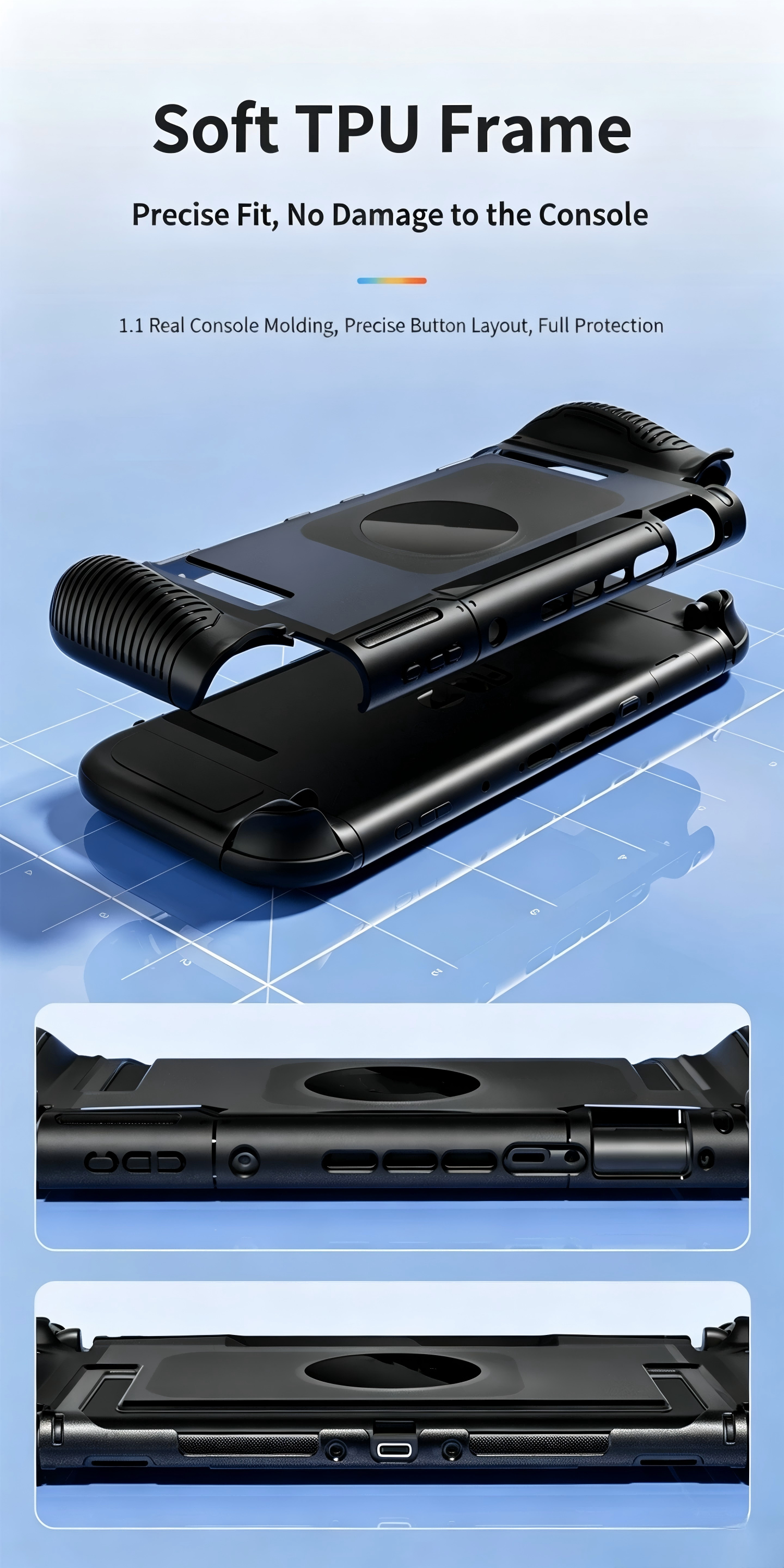 Nintendo Switch 2 All-in-One Protective Case — Dockable, with Built-in Cooling & Storage