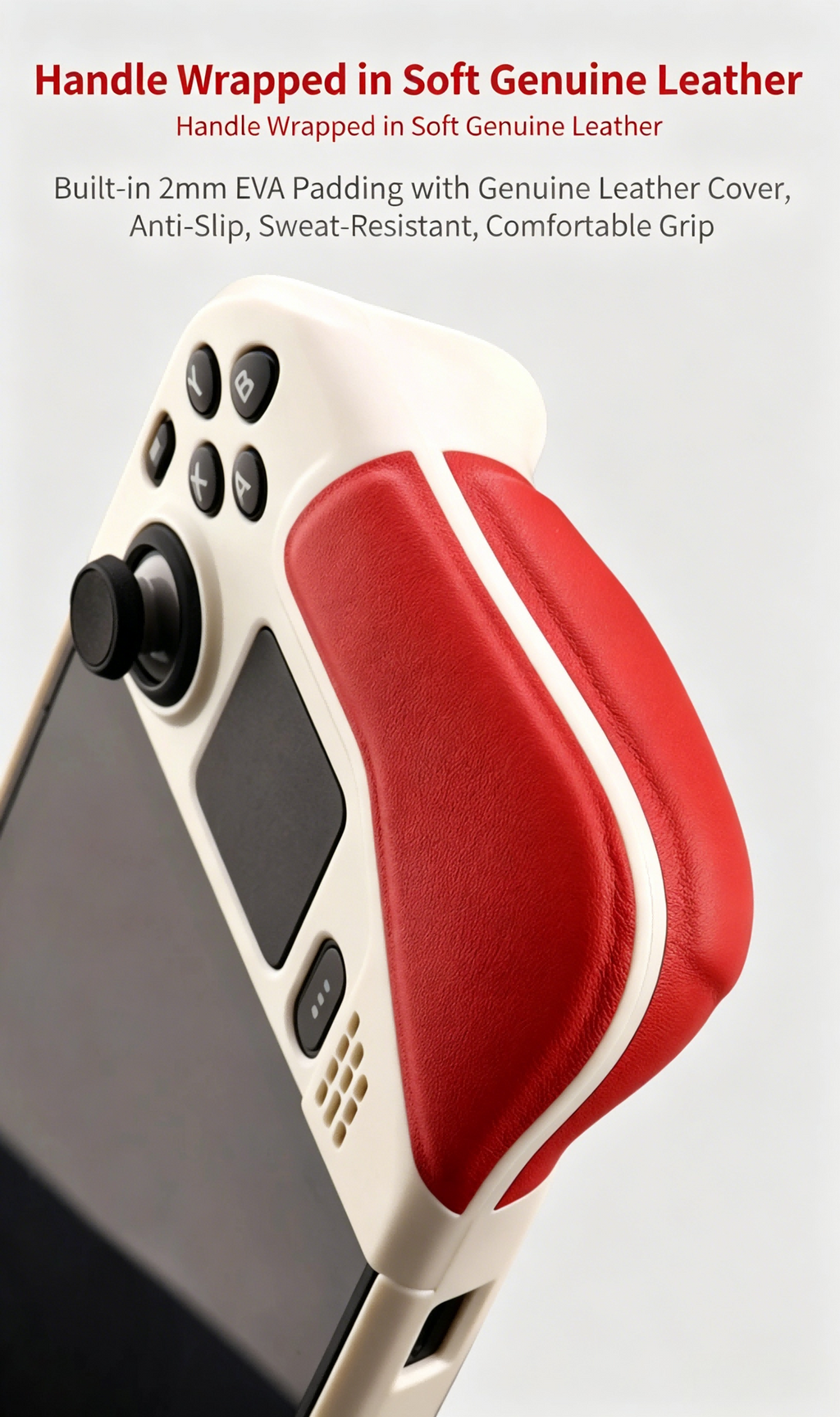 Steam Deck OLED & LCD Protective Case – Shockproof Hard Shell Cover with Kickstand Compatibility