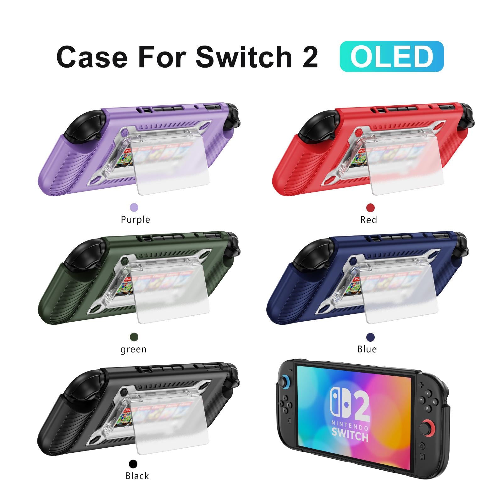 Full-Body Soft Silicone Protective Case Compatible with Steam Deck OLED & LCD — Dustproof, Scratch-Resistant, Slim Fit Cover