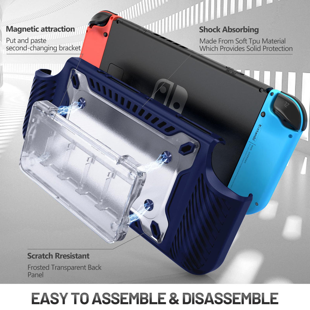 Full-Body Soft Silicone Protective Case Compatible with Steam Deck OLED & LCD — Dustproof, Scratch-Resistant, Slim Fit Cover