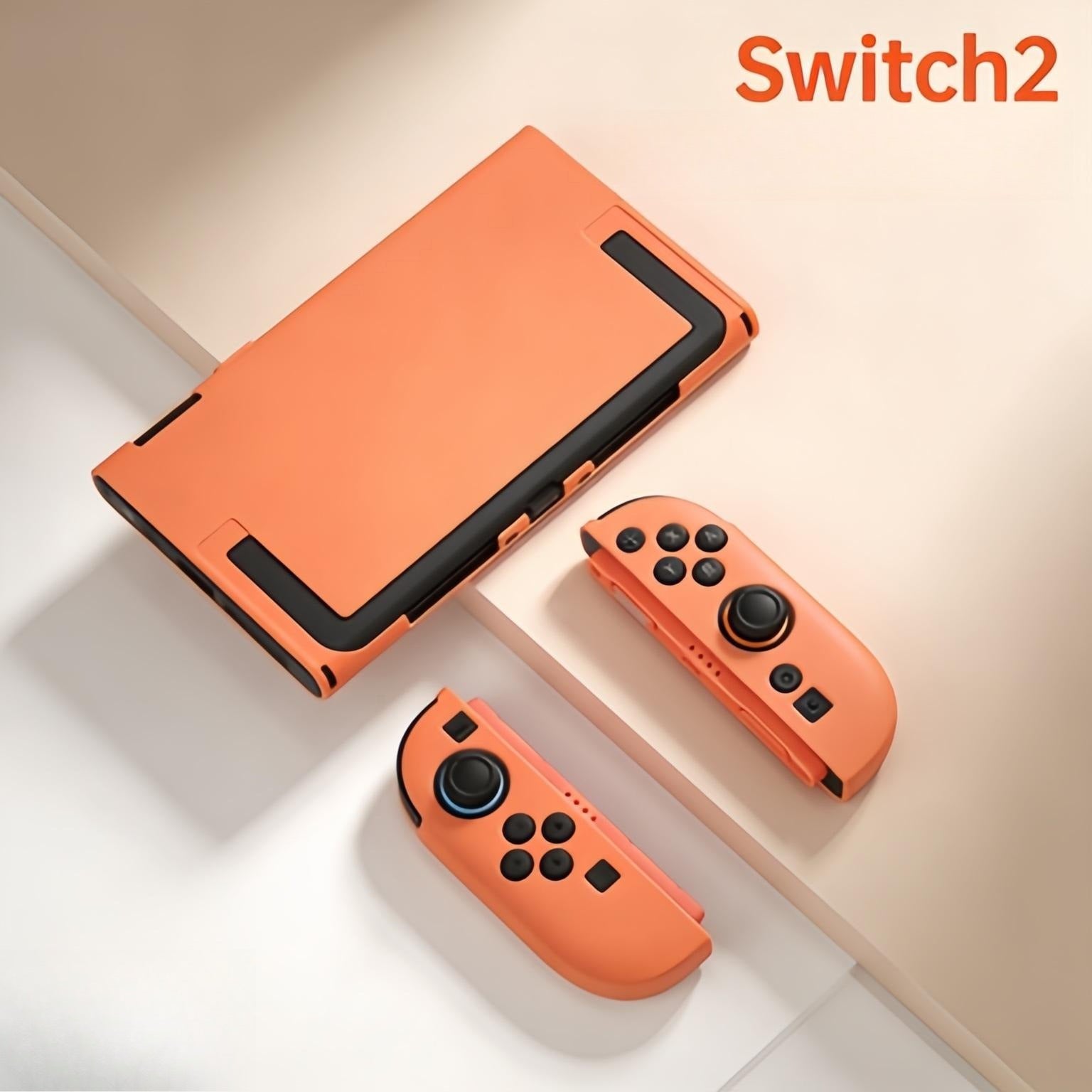 Matte Case + Silicone Grip Bundle Compatible with Nintendo Switch 2 — 360° Protection Set