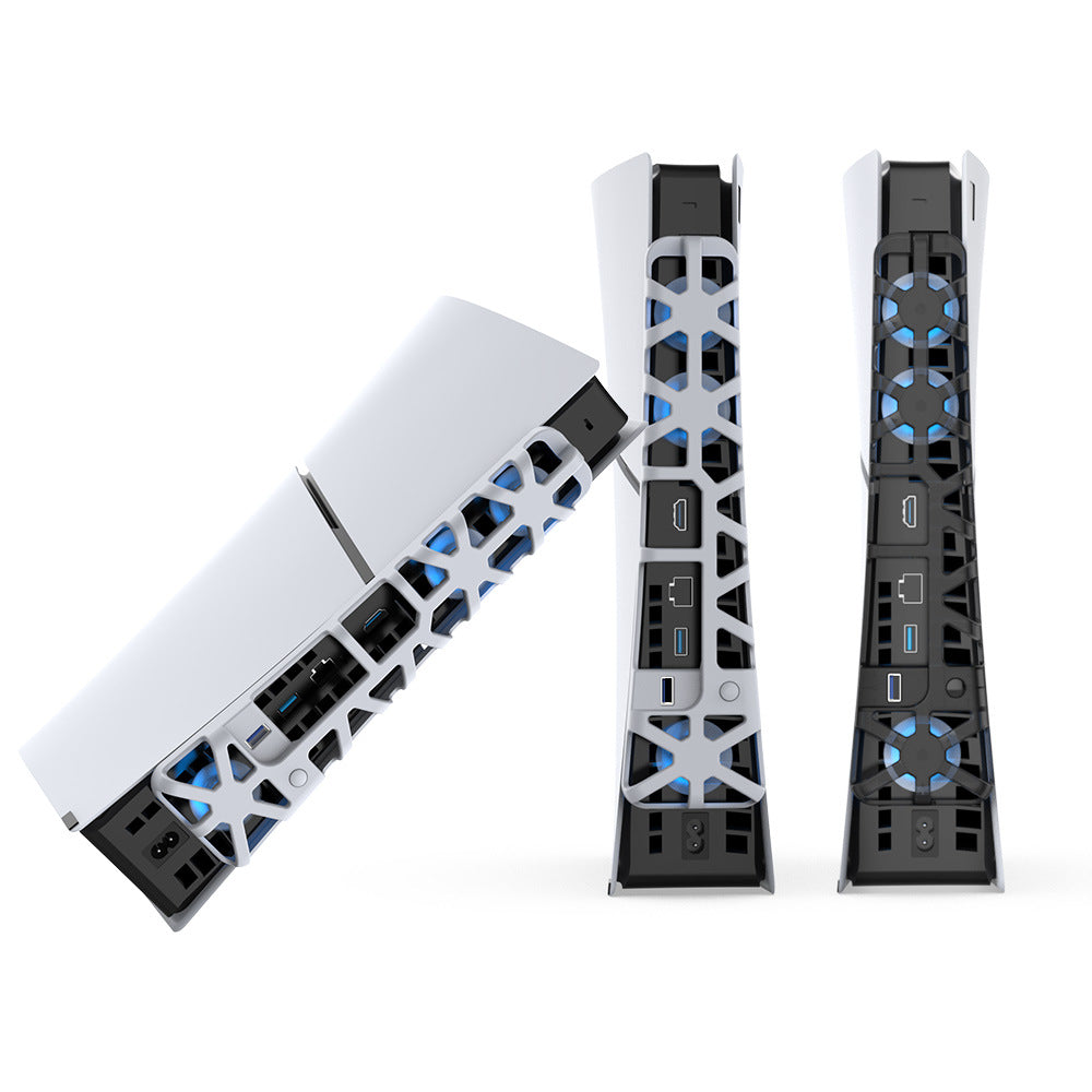 Premium PS5 Slim Cooling Fan – Intelligent Console Cooling System for Extended Gaming Sessions