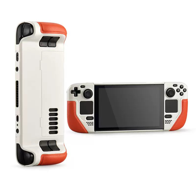 Steam Deck OLED & LCD Protective Case – Shockproof Hard Shell Cover with Kickstand Compatibility