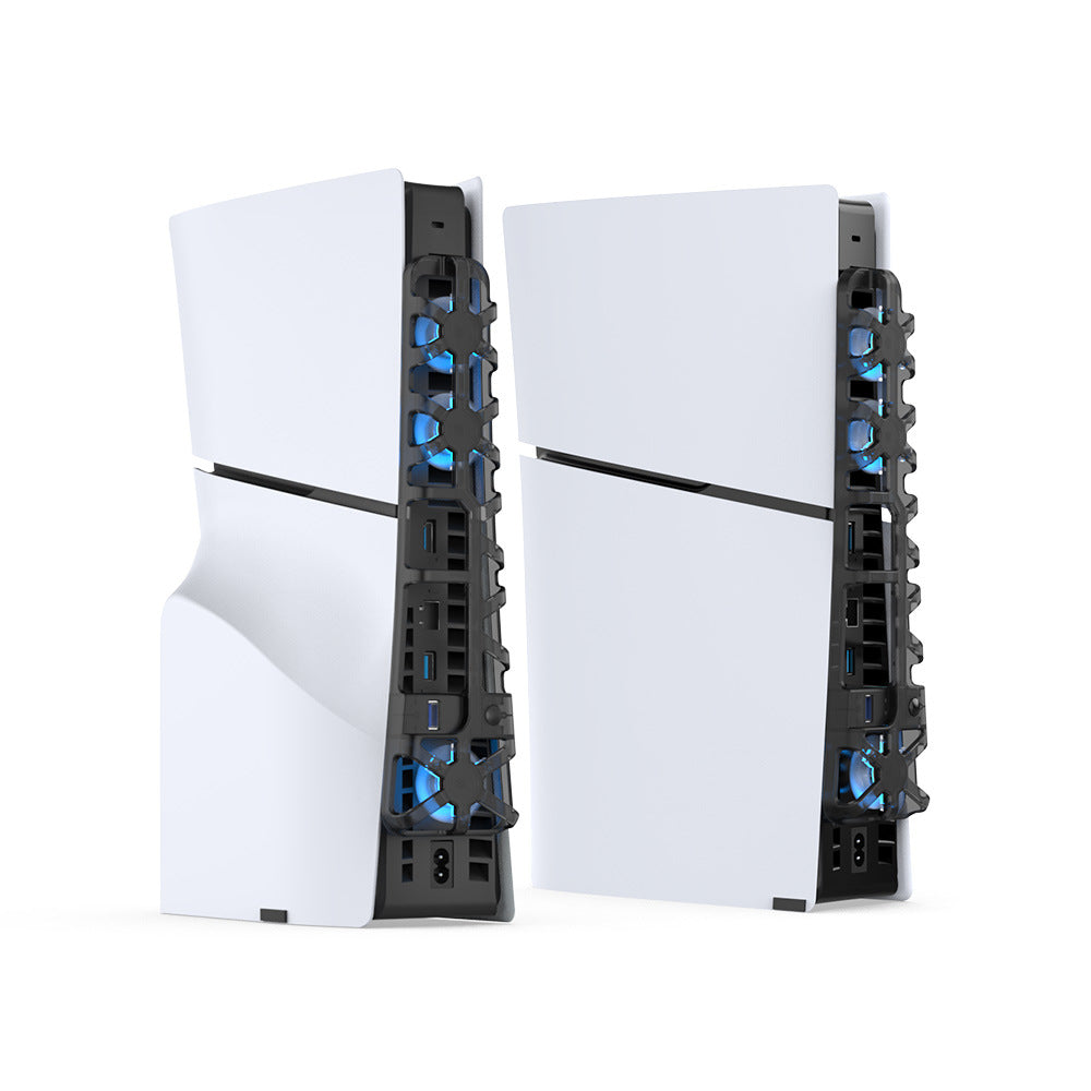 Premium PS5 Slim Cooling Fan – Intelligent Console Cooling System for Extended Gaming Sessions