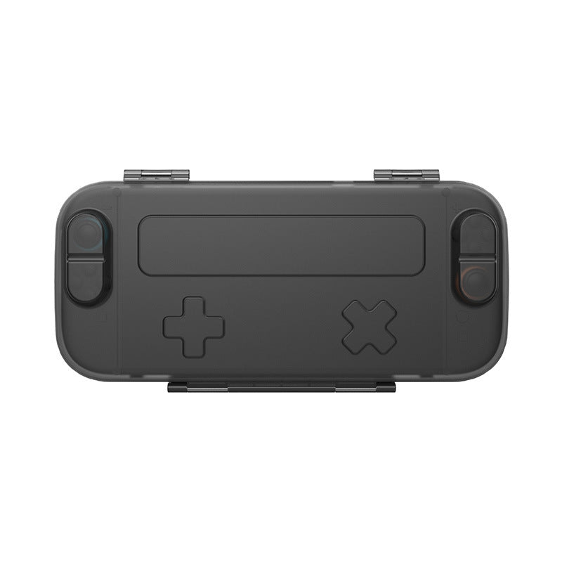 Premium Smoke Black Protective Case for Nintendo Switch 2 – One-Piece Transparent Hard Shell