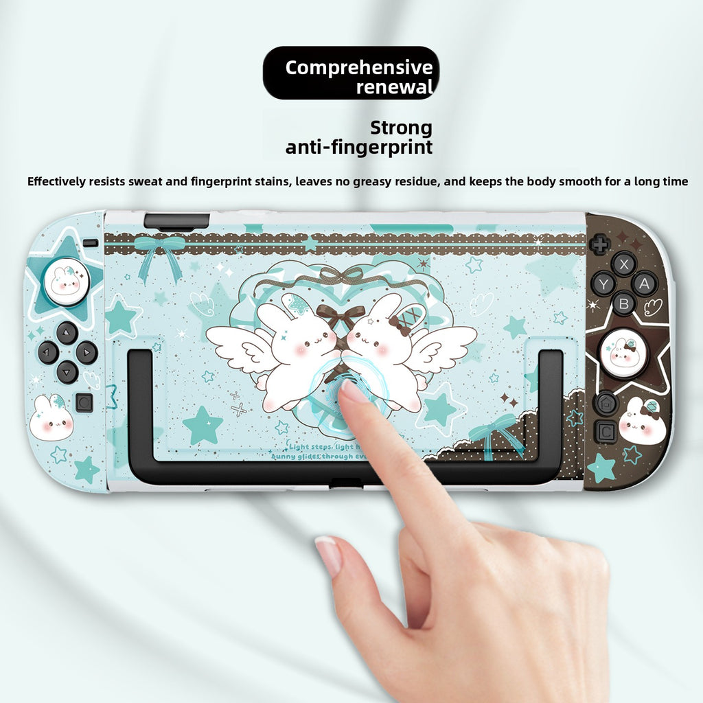 Premium Bunny Edition Case for Nintendo Switch 2 & OLED – Stylish Matte Protective Cover