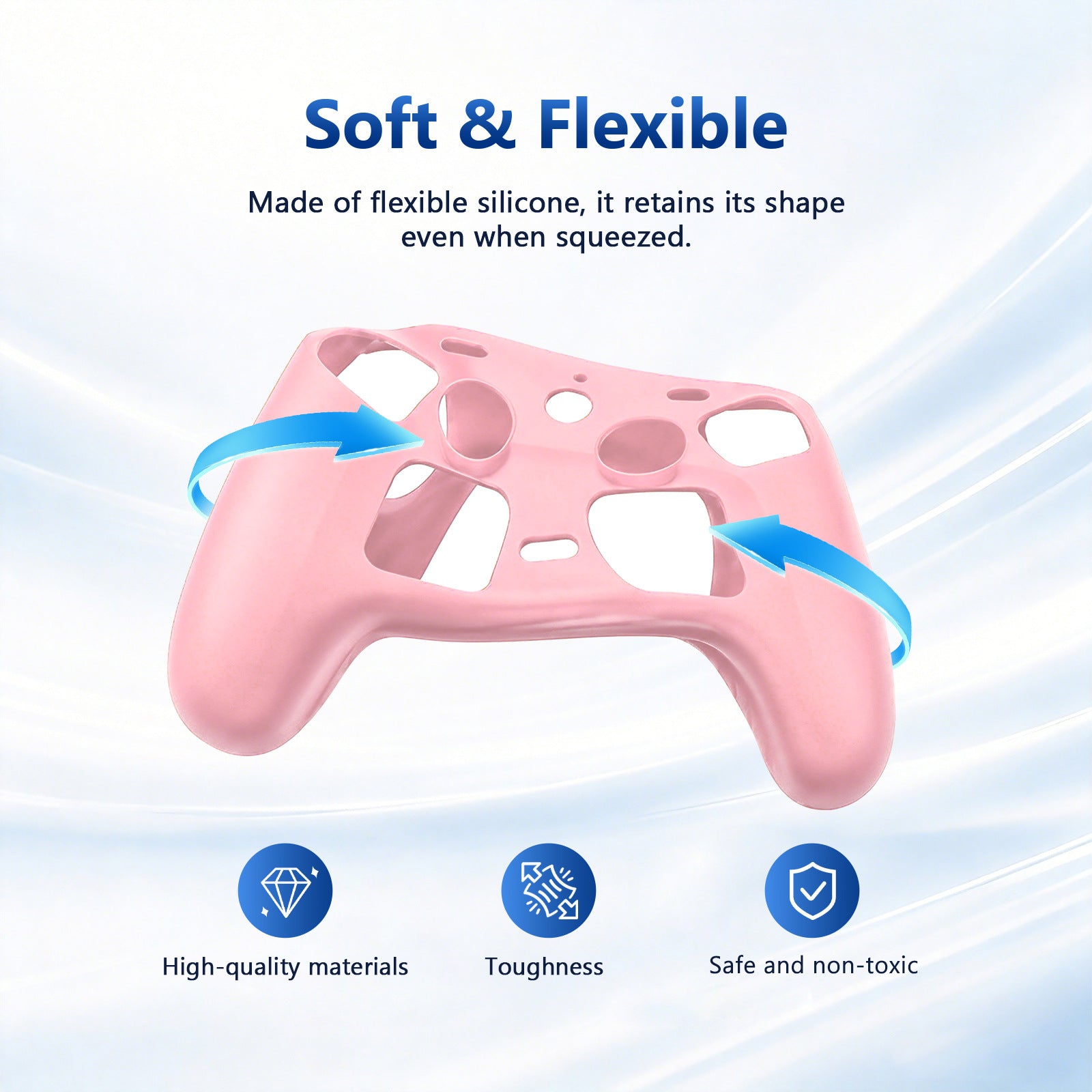 Premium Steam Controller 2026 Silicone Protection Kit – Protective Cover & Thumb Grip Caps