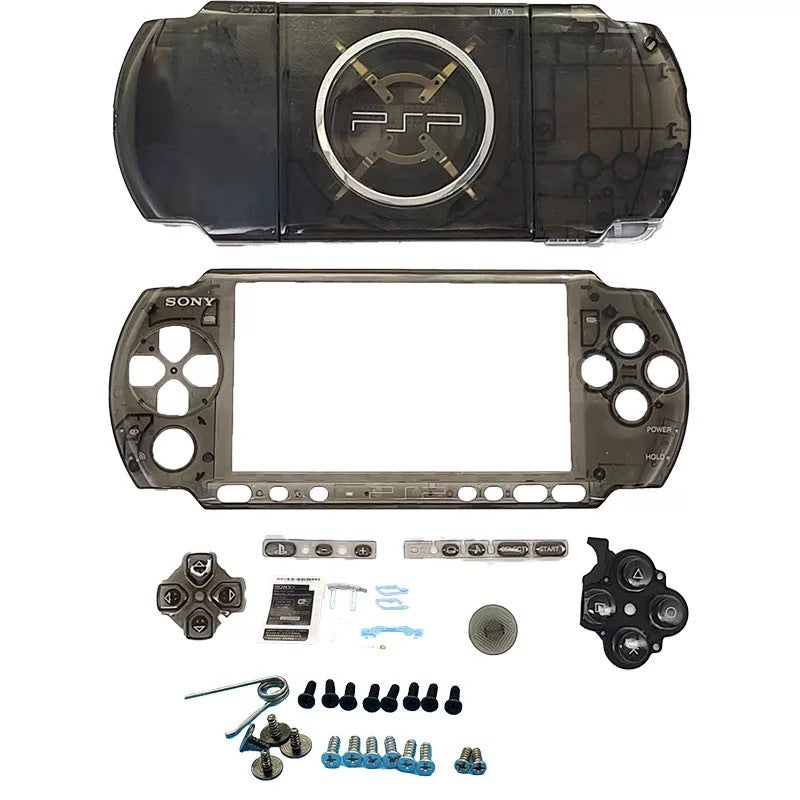PSP3000 case psp3000 transparent replacement case PSP3000 case surface cover bottom case button set modification