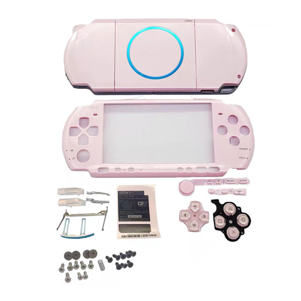 Premium PSP 3000 Replacement Shell Kit – Complete Housing Case with Buttons & Stickers