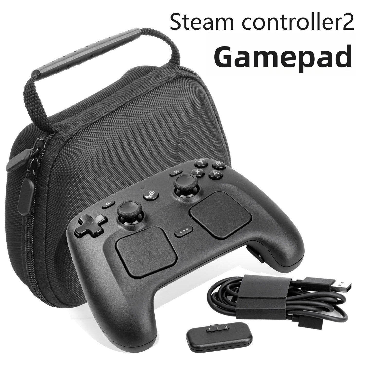 Steam Controller 2 Carrying Case – Premium Hard Shell Protective Travel Storage Bag