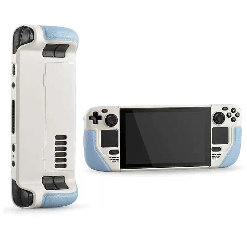 Steam Deck OLED & LCD Protective Case – Shockproof Hard Shell Cover with Kickstand Compatibility