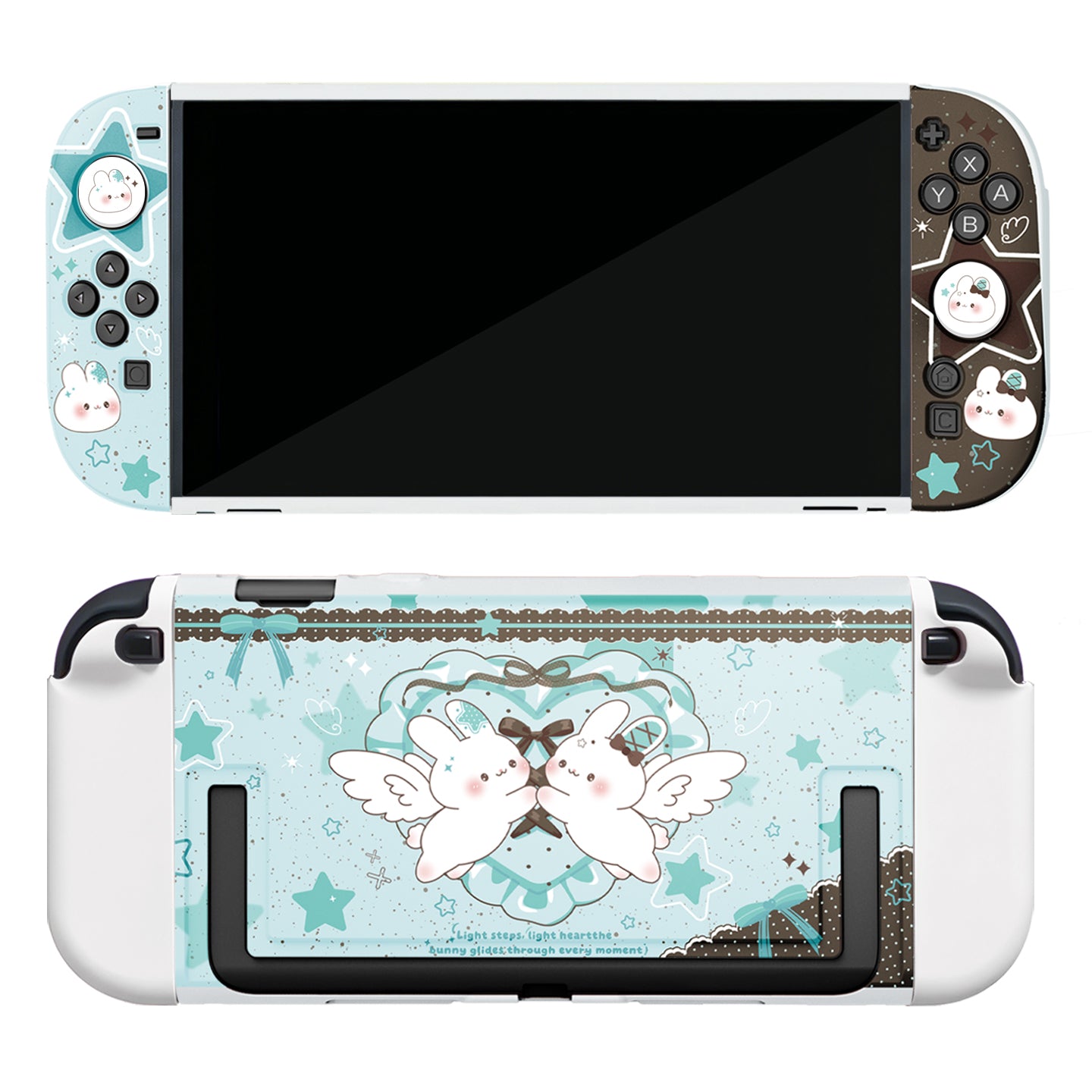 Premium Bunny Edition Case for Nintendo Switch 2 & OLED – Stylish Matte Protective Cover