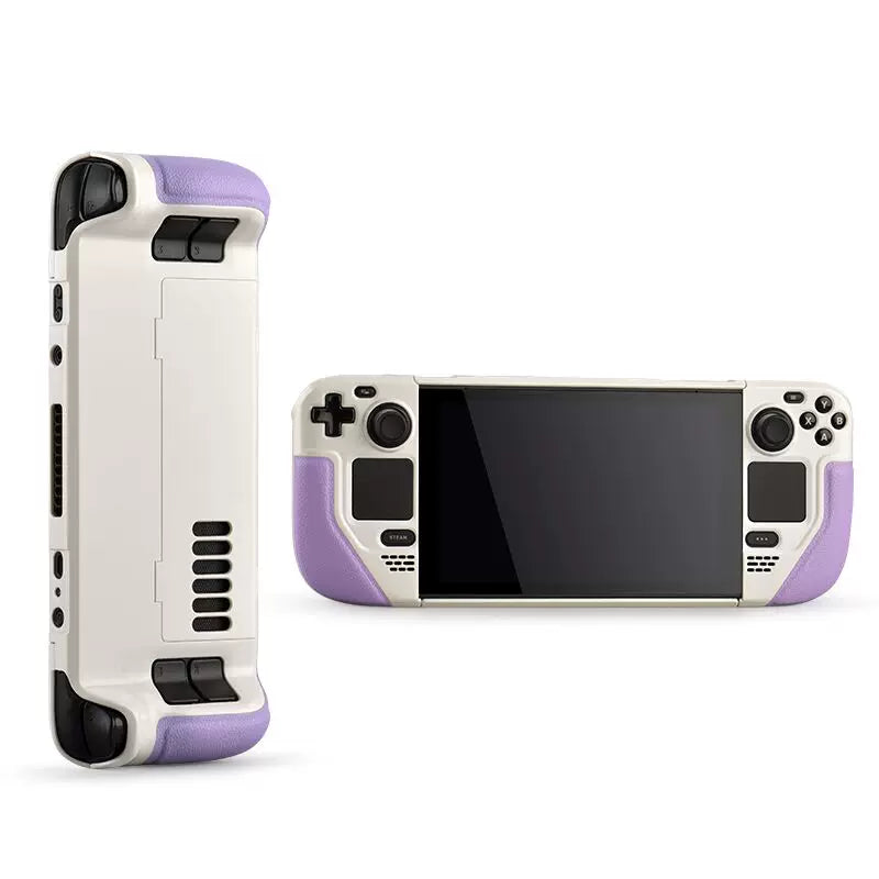 Steam Deck OLED & LCD Protective Case – Shockproof Hard Shell Cover with Kickstand Compatibility