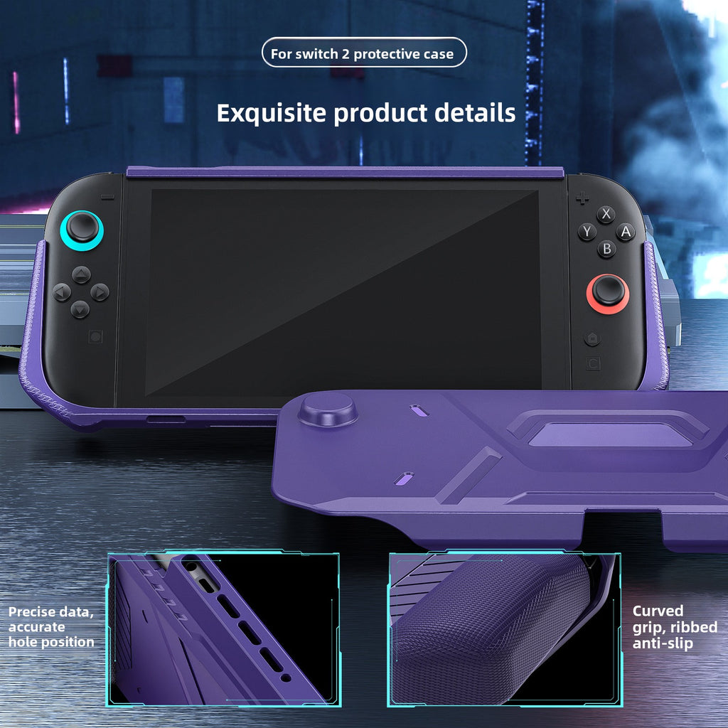 Premium Full Coverage Case for Nintendo Switch 2 – One-Piece Hard Shell Protection