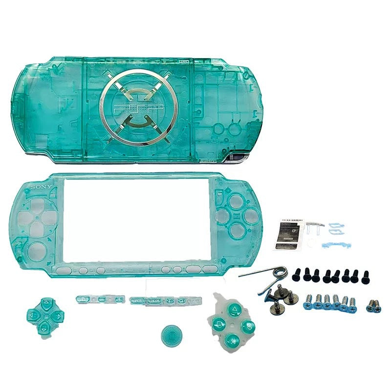 PSP3000 case psp3000 transparent replacement case PSP3000 case surface cover bottom case button set modification