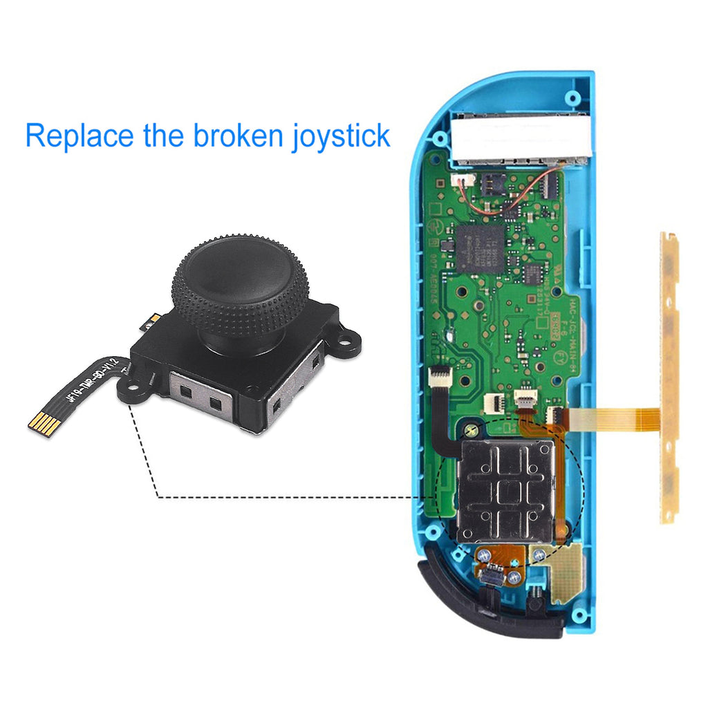 Applicable Switch left and right handle TMR rocker Joycon left and right handle 3D joystick repair accessories
