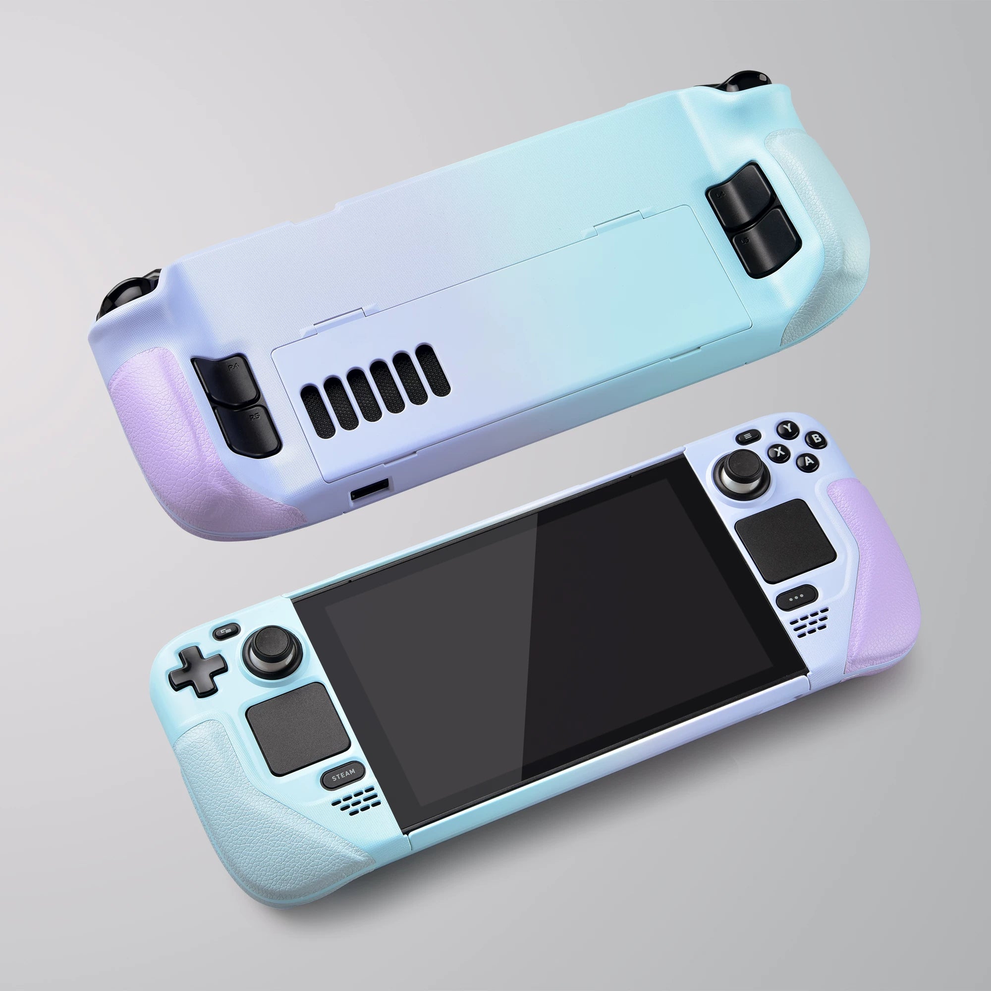 Steam Deck OLED & LCD Protective Case – Shockproof Hard Shell Cover with Kickstand Compatibility