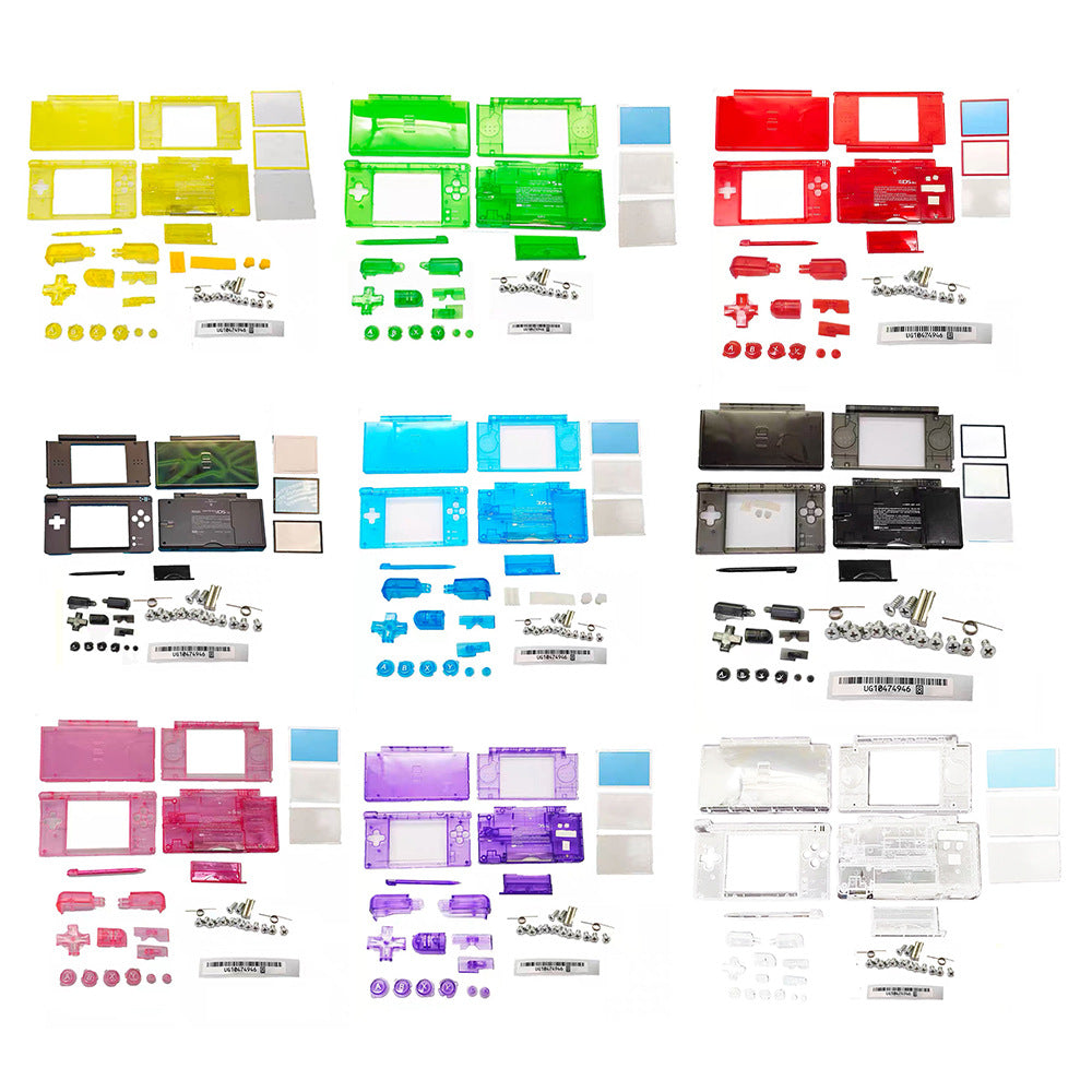 Premium Replacement Shell Kit for Nintendo DS Lite – Complete Housing Case with Buttons & Battery Cover