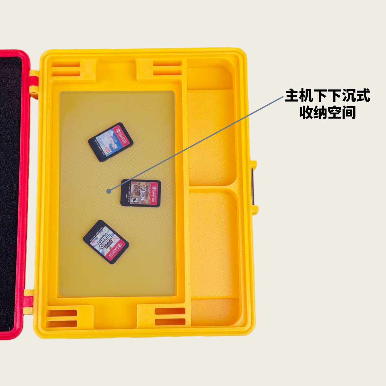 Premium Nintendo Switch Game Card Vault – Custom 3D Printed Storage Case for Game
