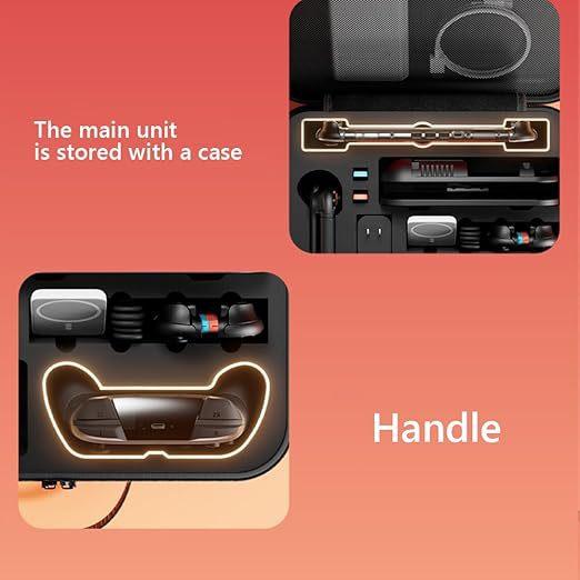 Large Capacity Carry Storage Travel Bag Compatible with Nintendo Switch 2 — Fits Console & Accessories