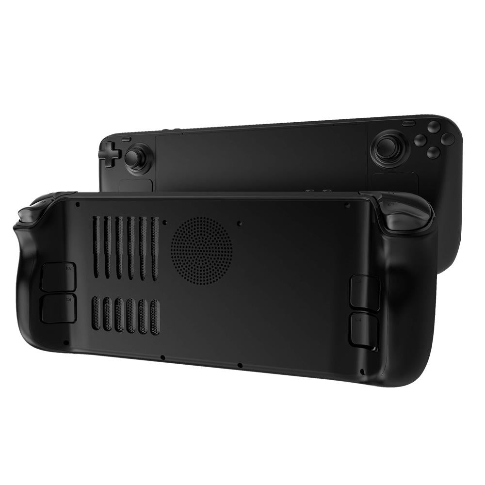 Vented Transparent Replacement Back Shell Compatible with Steam Deck & Steam Deck OLED — Heat Dissipation, Easy Install