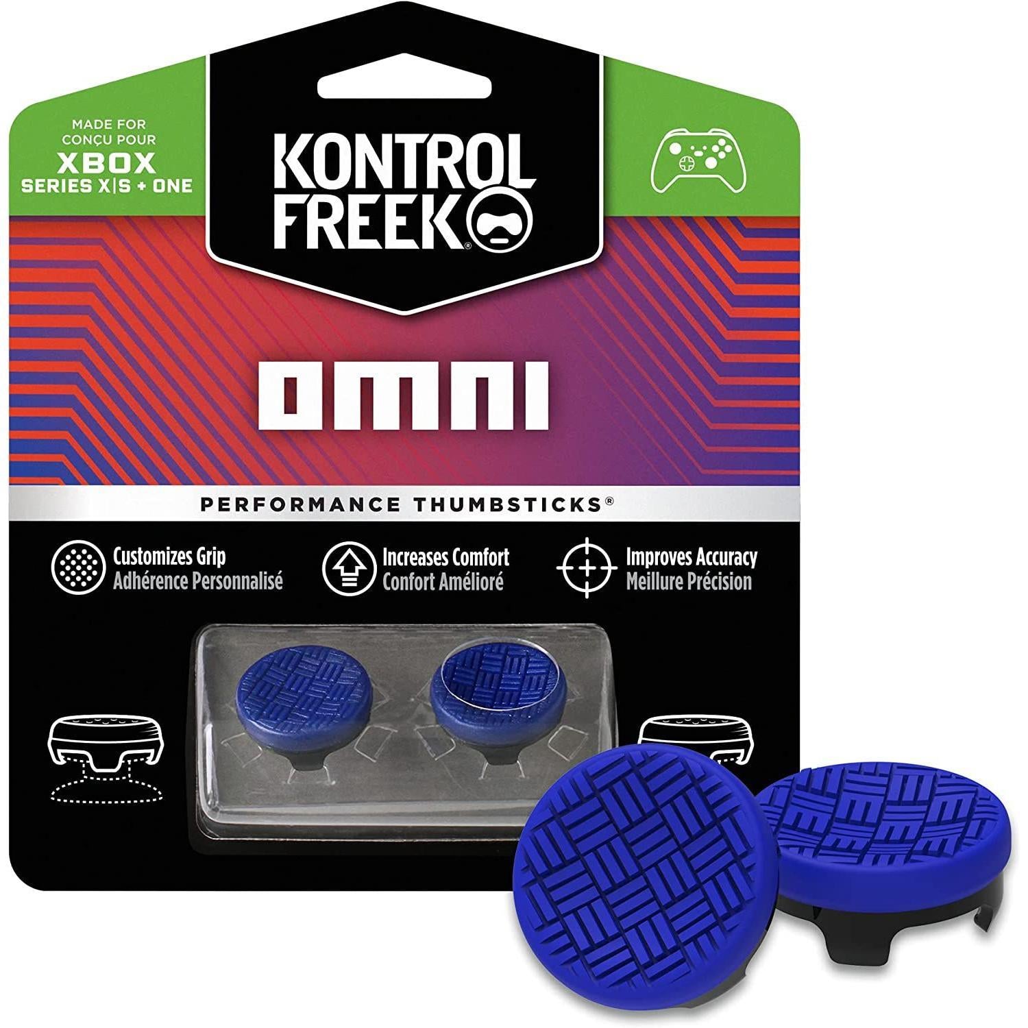 Anti-Slip Thumbstick Grip Caps FPS Performance Thumbstick Extender Compatible with Xbox Series S/X / Xbox One Controller