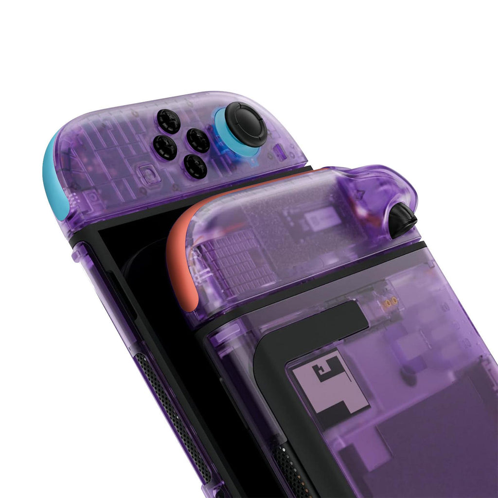 Colorful Hard PC Protective Case Shell Compatible with Steam Deck OLED — Built-in Kickstand, Shockproof, Ergonomic Grip