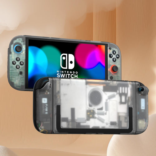 Colorful Hard PC Protective Case Shell Compatible with Steam Deck OLED — Built-in Kickstand, Shockproof, Ergonomic Grip